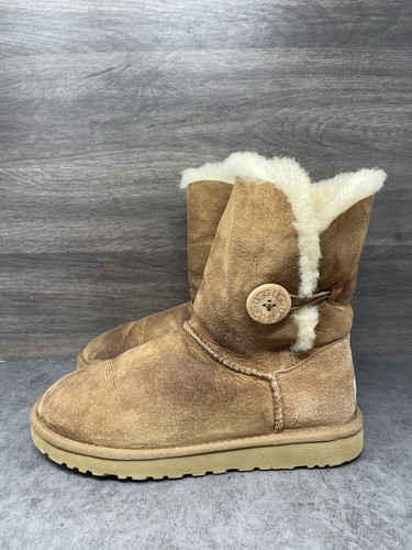 Ugg bailey button chestnut - bailey,